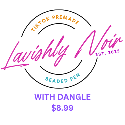 Premade Beaded Pen with Dangle Tiktok Live Only