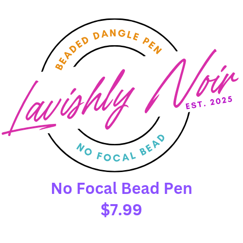 Premade Beaded Pen with Dangle NO Focal Bead Tiktok Live Only